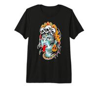 Kali Déesse de la Destruction Darkness Death Rebirth T-Shirt Haut de Gamme