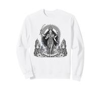 Kali Hindou Goddess Sacred Power Divine Line Art Sweatshirt