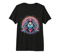Kali Ma Déesse hindoue de la Mort Mère hindoue guerrière féroce T-Shirt Haut de Gamme