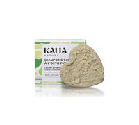 Kalia Nature - Shampoing Solide Ortie Piquante - Shampoing cheveux bouclés - Purifie, stimule et réduit pellicules - Soin lavant naturel cheveux ondulés, bouclés, frisés, crépus
