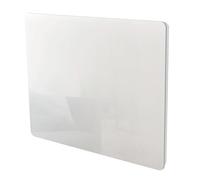 kalia radiateur électrique à inertie sèche céramique 1000w verre bat-ht10hb