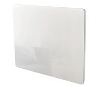 kalia radiateur électrique à inertie sèche céramique 1000w verre bat-ht10hb