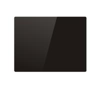 kalia radiateur électrique céramique 1000w noir bat-ht10hb black glass