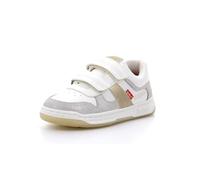 Kalido, Sneakers Basses Fille, Blanc Argent Or, 24