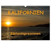 KALIFORNIEN Küstenimpressionen (Wandkalender 2026 DIN A3 quer), CALVENDO Monatskalender: von San Francisco bis Los Angeles