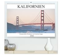 Kalifornien - wunderschöne Westküste (hochwertiger Premium Wandkalender 2026 DIN A2 quer), Kunstdruck in Hochglanz: Wunderschöne Landschaften in Kalifornien, Geburtstagskalender