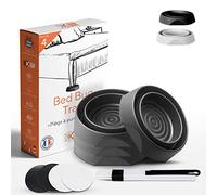 KALIGEN Piege a Punaises de Lit [Kit de 4] Noir - Intercepteur Anti Punaises Professionnel - Protection Lit Ecologique sans Pesticides