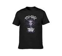 KALIKADUO Danzig Circle of Snakes Unisex 100% Cotton Short-Sleeve T-Shirts Black S