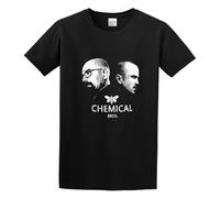 KALIKADUO Heisenberg & Pinkman Chemical Bros Unisex 100% Cotton Short-Sleeve T-Shirts Black S