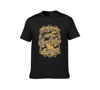KALIKADUO New Orleans Its Where My Story Begins-Louisiana Unisex 100% Cotton Short-Sleeve T-Shirts Black XXL