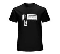 KALIKADUO The Specials The Specials AKA Ska Unisex 100% Cotton Short-Sleeve T-Shirts Black L