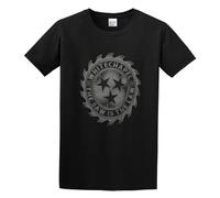 KALIKADUO Whitechapel Saw is The Law Unisex 100% Cotton Short-Sleeve T-Shirts Black XXL