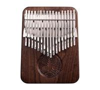 Kalimba à 34 touches esthétique fabriqué à partir de matériaux durables avec un étui de transport (clé B)