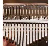 Kalimba Acrylique Transparent 17 Touches Cérémonie Musicale Réunion Famille (B)