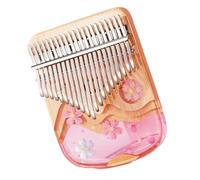 Kalimba Adulte Kalimba À Pouce En Résine 21 Touches Portable Simple Face Instrument Professionnel Pour Débutants