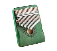 Kalimba Adulte Kalimba Piano À Pouce Portable À 17 Touches En Érable Idéal Pour Les Débutants Et Les Adultes(Green)