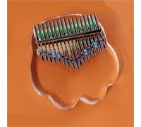 Kalimba Adulte Mini Piano À Pouce Kalimba À 8 Notes En Bois Massif Transparent Instrument Portable Pour Débutant