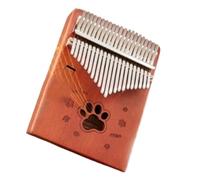 Kalimba Adulte Piano À Pouce Kalimba À 21 Notes Instrument Portable Idéal Pour Les Débutants(Cat's Paw)