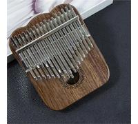Kalimba Adulte Piano À Pouce Kalimba Professionnel Portable En Bois Massif 34 Touches Disponible En Rouge Jaune Marron Et Bleu(Brown)