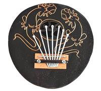 Kalimba Afrique pouce Piano zupf sonore pour enfant en bois Instrument de musique Jouet rythme Percussion likembe Sanza