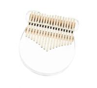 Kalimba Débutant Ce Piano À Pouce Kalimba Compact Transparent À 17 Touches Est Parfait Pour Les Débutants Et Offre Un Son Clair.