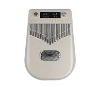 Kalimba électronique intelligent à 17 touches - Instrument de musique portable avec partitions de musique pour enfants et adultes débutants (doré)