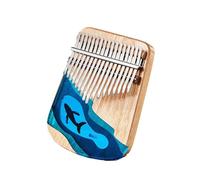 Kalimba En Bois Kalimba À 17 Notes Instrument De Guitare Fingerstyle Pour Débutant(3/4)