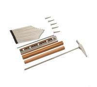 Kalimba Kit de réparation pour piano à pouce 17 touches marteau