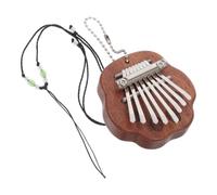 Kalimba Pentagramme Portable 8 Tons, Piano à Pouces pour Débutants | Bois et Acier Inoxydable, Son Clair et Agréable, Léger, pour Garçon et Filles, Instrument Compact