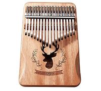 Kalimba Piano à pouce 17 touches - Cadeau de Noël et d'anniversaire pour les fans de musique, enfants, adultes, débutants (gratuit, 17 touches - Naturel)