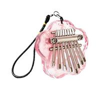 Kalimbå Piano à Pouce - Instrument en Cristal Acrylique Transparent Doigt Boîte à Musique Doigt Clair Coque EVA Motif Étoile Arc-en-Ciel Inclus | Cadeau d'Exercice Débutant pour Les Amateurs de