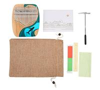 Kalimba Thumb Piano Whale Portable 17-Key Music Instrument Mahogany Gift Acrylique pour enfants débutant