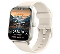 KALINCO Montre Connectée Femme Homme avec Alexa Intégré, 1,8" Smartwatch avec Appel Bluetooth, Podometre/Fréquence Cardiaque/Sommeil/SpO2, 100+ Modes Sportifs, Montre Intelligente pour Android iOS