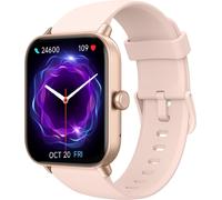 Kalinco Montre Connectée Femme Homme Avec Alexa Intégré, 1,8"" Smartwatch Avec Appel Bluetooth, Podometre/Fréquence Cardiaque/Sommeil/Spo2, 100+ Modes Sportifs, Montre Intelligente Pour Android Ios