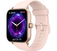 KALINCO Montre Connectée Femme Homme avec Alexa Intégré, 1,8" Smartwatch avec Appel Bluetooth, Podometre/Fréquence Cardiaque/Sommeil/SpO2, 100+ Modes Sportifs, Montre Intelligente pour Android iOS