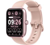 Kalinco Montre Connectée Hommes Femmes Avec Alexa, 1,83"" Écran Smartwatch, Appels Bluetooth, Étanche Ip68, 110+ Sportif/Fréquence Cardiaque/Spo2/Sommeil/Pression Pour Ios Et Android