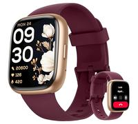 KALINCO Montre Connectée Hommes Femmes avec Alexa, 1,83" Écran Smartwatch, Appels Bluetooth, Étanche IP68, 110+ Sportif/Fréquence Cardiaque/SpO2/Sommeil/Pression pour iOS et Android