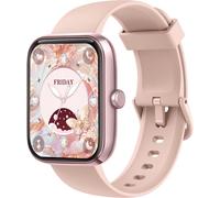 Kalinco Montre Connectée Hommes Femmes Avec Alexa, 1,83"" Écran Smartwatch, Appels Bluetooth, Étanche Ip68, 110+ Sportif/Fréquence Cardiaque/Spo2/Sommeil/Pression Pour Ios Et Android