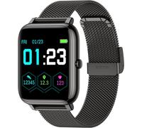 Kalinco Montre Connectée Hommes Femmes Enfant Montre Sport Podometre Moniteur De Sommeil/Fréquence Cardiaque Tension Artérielle Spo2 Smartwatch Montre Intelligente Bracelet Connecté Pour Android Ios
