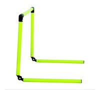 Kalindri Sports Lot de 5 Haies d'agilité de Vitesse d'athlétisme, kit d'entraînement de Cricket (Pliable et réglable)