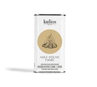 KALIOS - Huile d'Olive Fumée 250ml- Fumée au bois de Hêtre & d'Olivier - Sans Arômes Artificiels - Huile d'Olive Douce Koroneiki