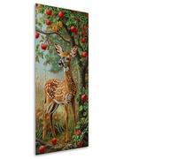 Kaliosy Grand kit d'art diamant 5D pour adultes - Forme spéciale - Strass géants en cristal pour décoration murale de la maison - 30 x 60 cm