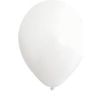 Kalisan - Taille standard - Ballons, latex Pack de 100 SG23155 (Taille unique) (Blanc)