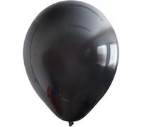 Kalisan - Taille standard - Ballons, latex Pack de 100 SG23155 (Taille unique) (Noir)