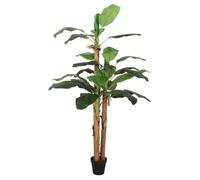 KALISSE®FLEUR-PLANTE ARTIFICIELLE - Bananier artificiel - aspect dense et réaliste - 19 feuilles 180cm vert MagicFR05_48275772
