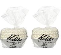 Kalita 2 X: Série Wave Wave Filter 155 [1-2 Personnes] Blanc, 100 Feuilles # 22213 (Import Japon)