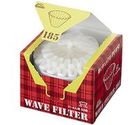 kalita Filtres d'onde KWF-185 Paquet de 50 Feuilles Blanc Boîte Pratique pour Mettre Hors Service et Le Stockage 22210 (Import Japon) (185 (2 à 4 Personnes))