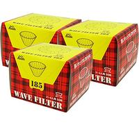 Kalita New Wave Filtre 185 Blanc [Dripper 185/Pour 2~4 Personnes] 50 3 Boîtes