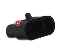 Kalitec KALI-0094 Superseal Lot de 10 connecteurs obturateurs à 4 broches I Capuchon obturateur étanche avec chambre fermée I Matériau PA6 I Résistant à l'ozone, aux sels, aux carburants et aux huiles