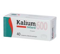 Kalium Retard 600 mg Comprimé(S) 40 pc(s)